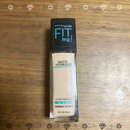 フィットミー リキッドファンデーション R/MAYBELLINE NEW YORK/リキッドファンデーションを使ったクチコミ(1枚目)