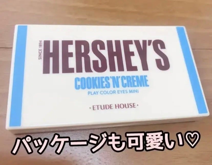 ハーシー プレイカラーアイズミニ/ETUDE/アイシャドウパレットを使ったクチコミ(3枚目)