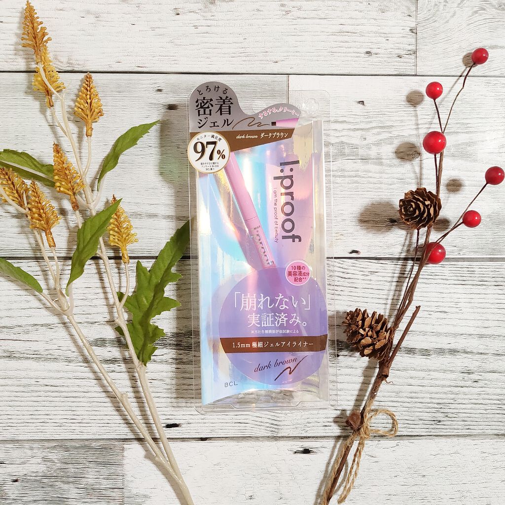 ハイパークリーミーアイライナー/アイプルーフ/ジェルアイライナーを使ったクチコミ（1枚目）