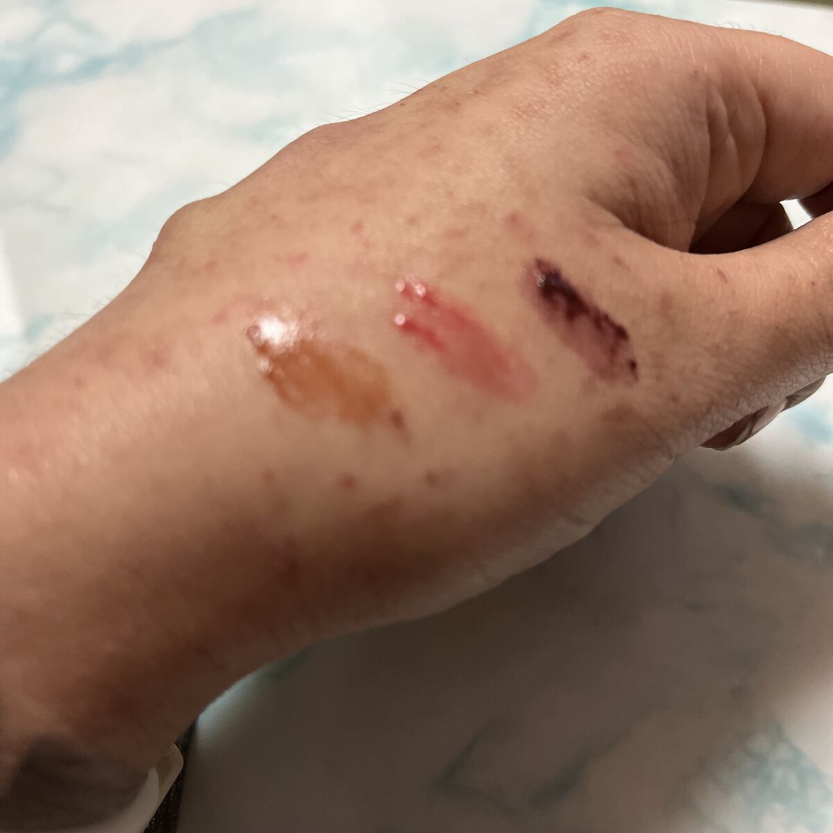 ジェリーカラードロップス/KATE/ジェル・クリームチークを使ったクチコミ（3枚目）