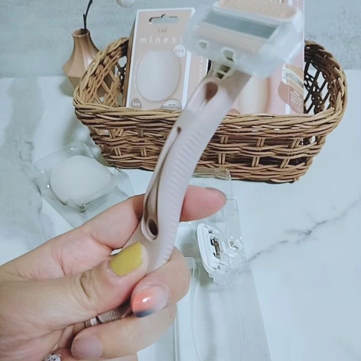 miness わき用カミソリ/貝印/シェーバーを使ったクチコミ（3枚目）