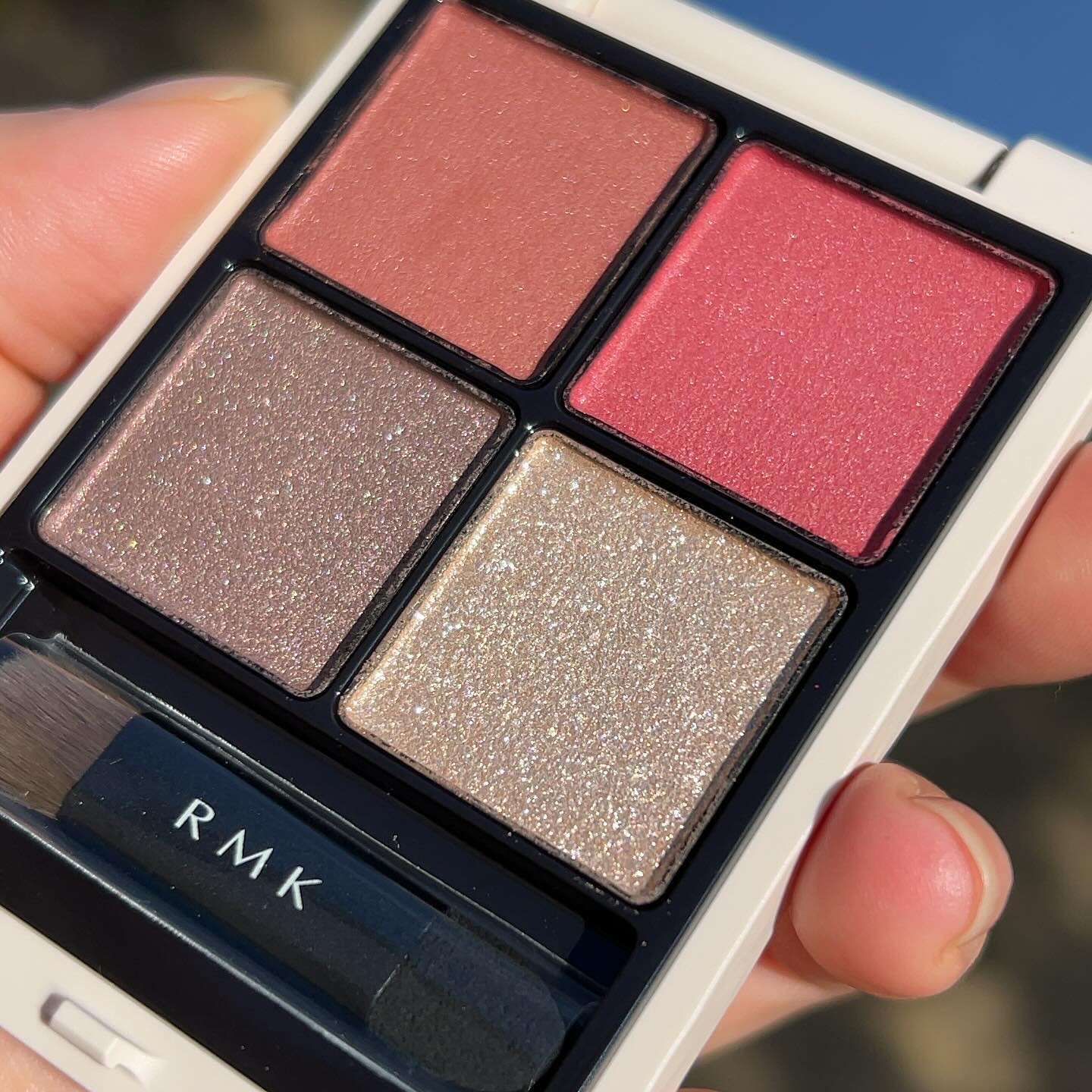 RMK シンクロマティック アイシャドウパレット 08 エンチャンティング/RMK/アイシャドウパレットを使ったクチコミ（2枚目）