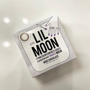 LIL MOON 1month ヌードチョコレート/LIL MOON/１ヶ月（１MONTH）カラコンを使ったクチコミ（1枚目）