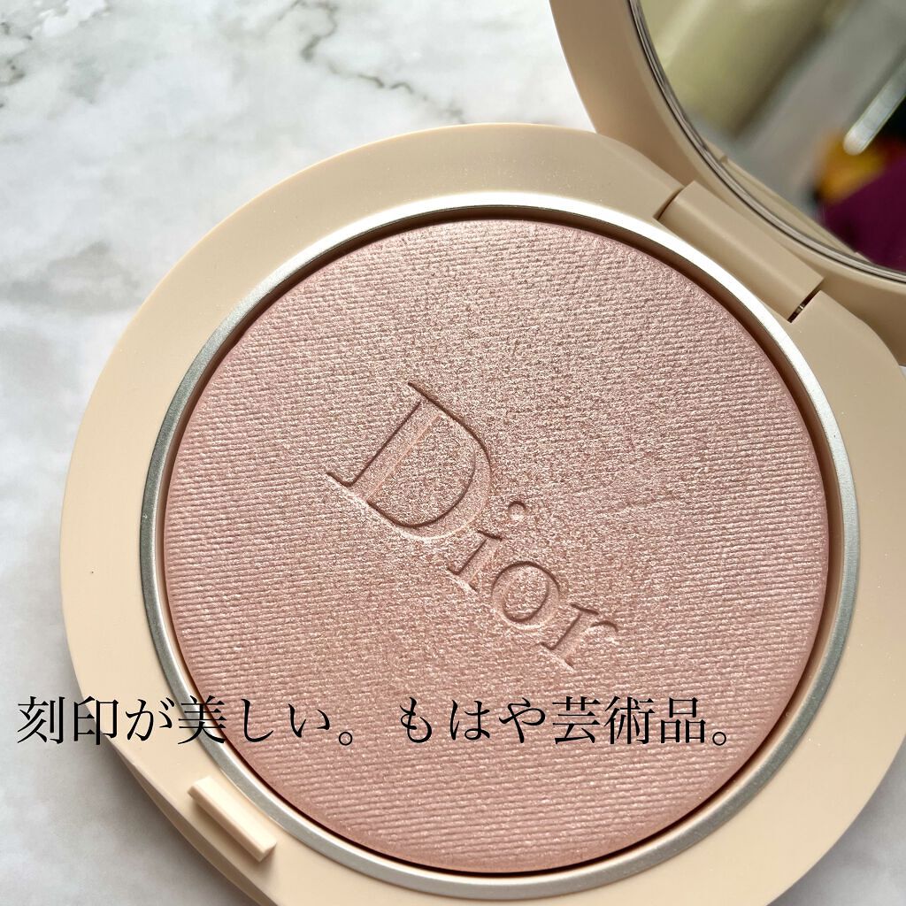 ディオールスキン フォーエヴァー クチュール ルミナイザー/Dior/プレストパウダーを使ったクチコミ（3枚目）