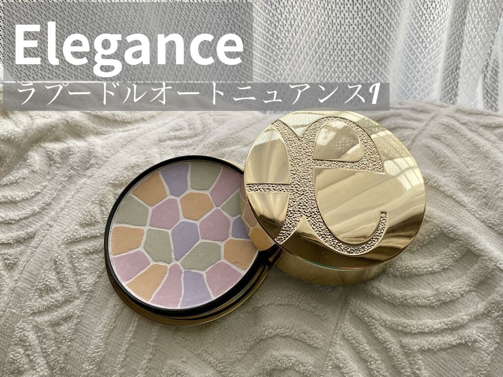 ラ プードル オートニュアンス/Elégance/プレストパウダーを使ったクチコミ（1枚目）
