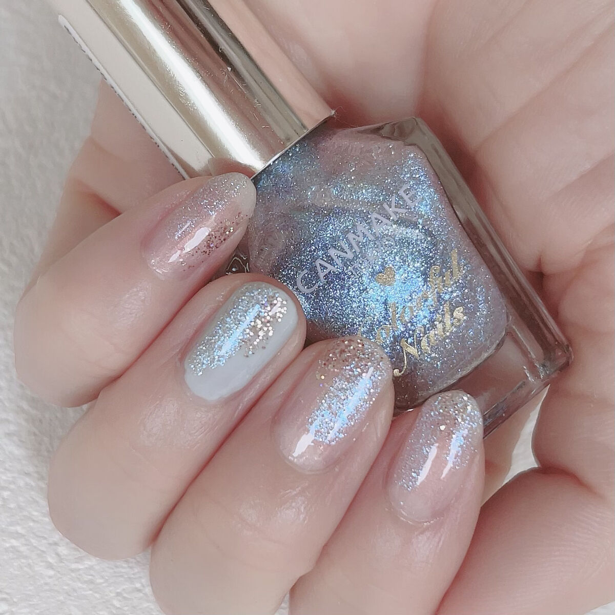 ナチュラルネイルカラーN 113 コズミックシャワー/デュカート/マニキュアを使ったクチコミ（1枚目）