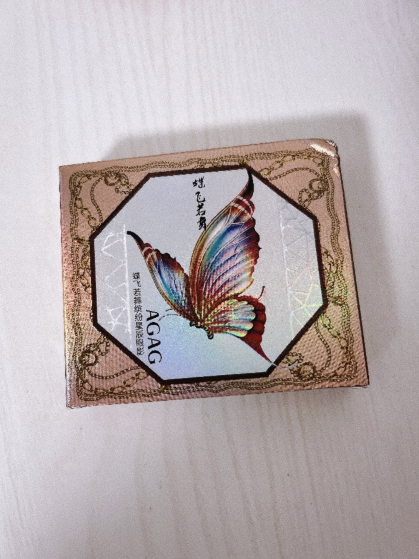 バタフライアイシャドウパレット/AGAG/アイシャドウパレットを使ったクチコミ(6枚目)