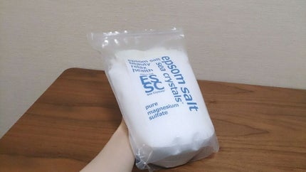 シークリスタルス エプソムソルト オリジナル/sea crystals/無機塩系入浴剤を使ったクチコミ(1枚目)