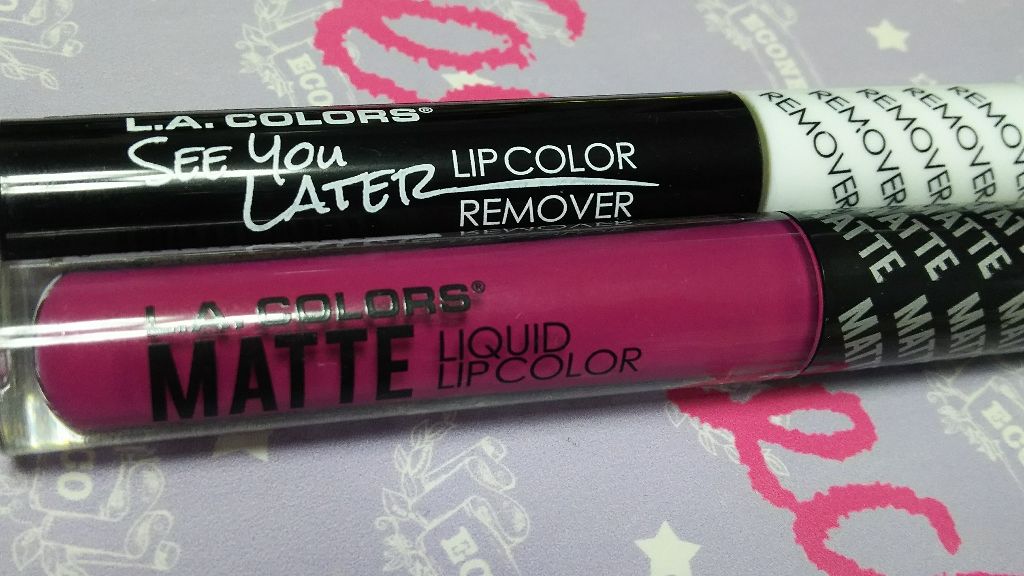 マットリキッドリップカラー/L.A.COLORS/口紅を使ったクチコミ（1枚目）