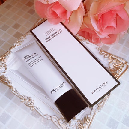 リキッドファンデーション セラム フィッティング グロウ/ブリリアージュ/リキッドファンデーションを使ったクチコミ(4枚目)