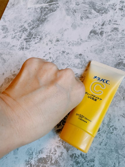 メラノCC ディープデイケアUV乳液/メラノCC/日焼け止めミルクを使ったクチコミ(5枚目)