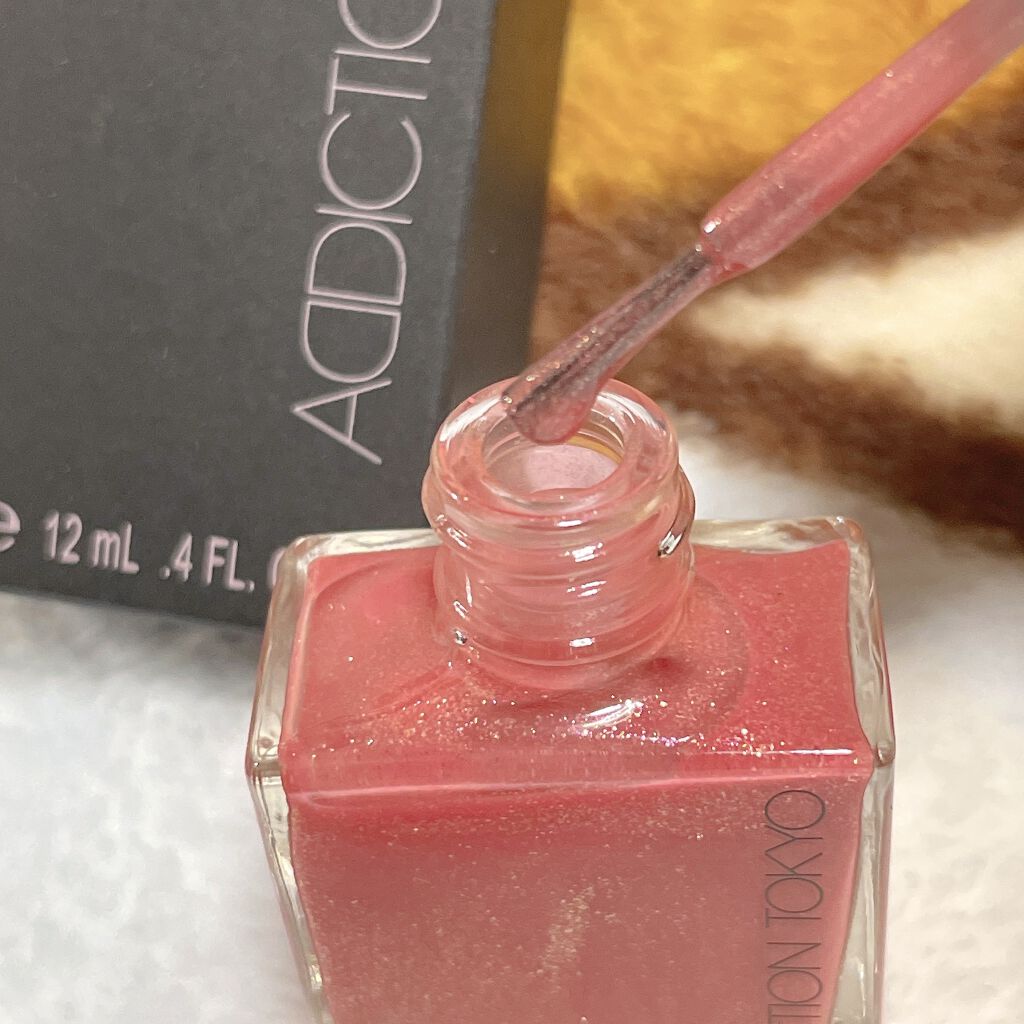 ザ ネイルポリッシュ L 111P Coral Garden/ADDICTION/マニキュアを使ったクチコミ（2枚目）
