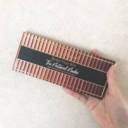 ボーン ディス ウェイ ザ ナチュラル ヌード アイシャドウ パレット/Too Faced/アイシャドウパレットを使ったクチコミ(5枚目)