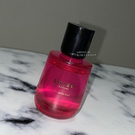 SHIRO JOY WITH YOU オードパルファンのクチコミ「SHIRO JOY WITH YOU。
SHIRO PERFUME COLLECTION.....」(2枚目)