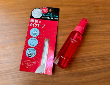 メイク キープ ミストEX +/コーセーコスメニエンス/ミスト状化粧水を使ったクチコミ(1枚目)