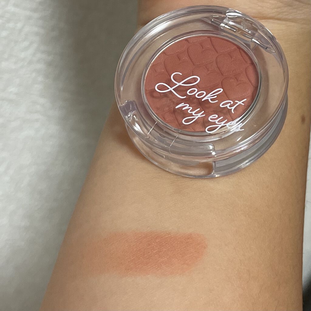 ルックアット マイアイ カフェ BR422/ETUDE/単色アイシャドウを使ったクチコミ（1枚目）