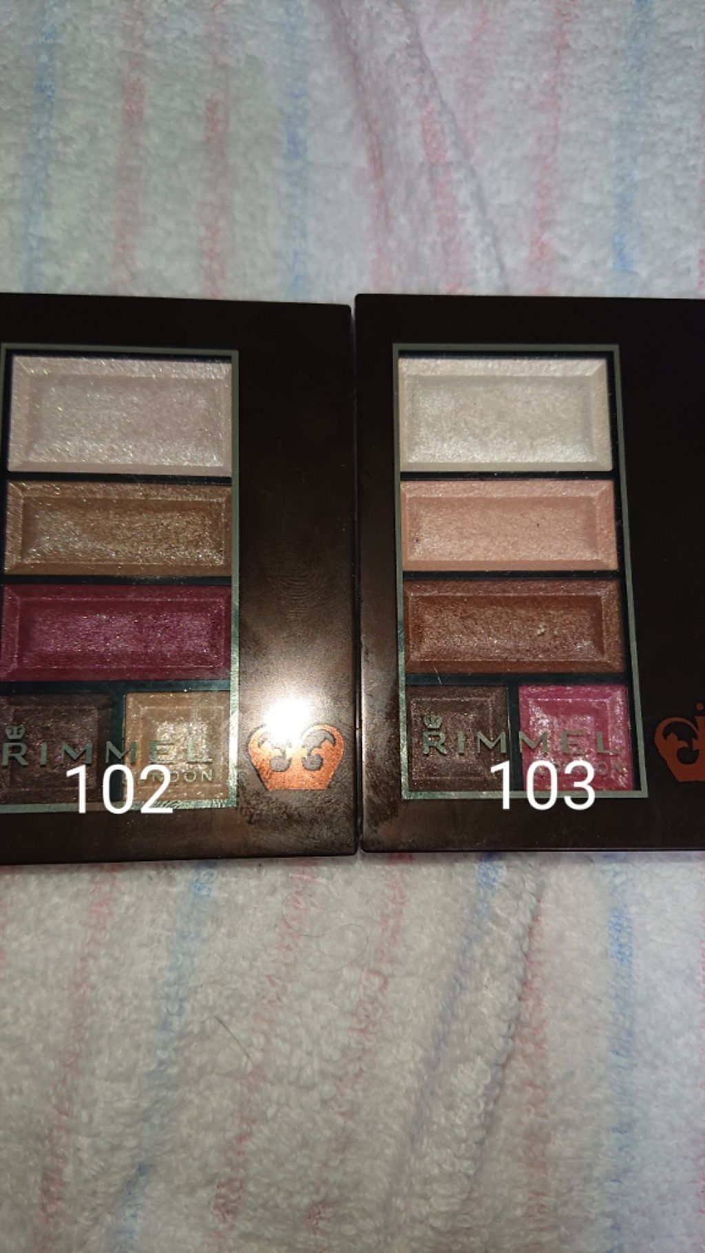 ショコラスウィート アイズ/リンメル ロンドン/アイシャドウパレットを使ったクチコミ(1枚目)