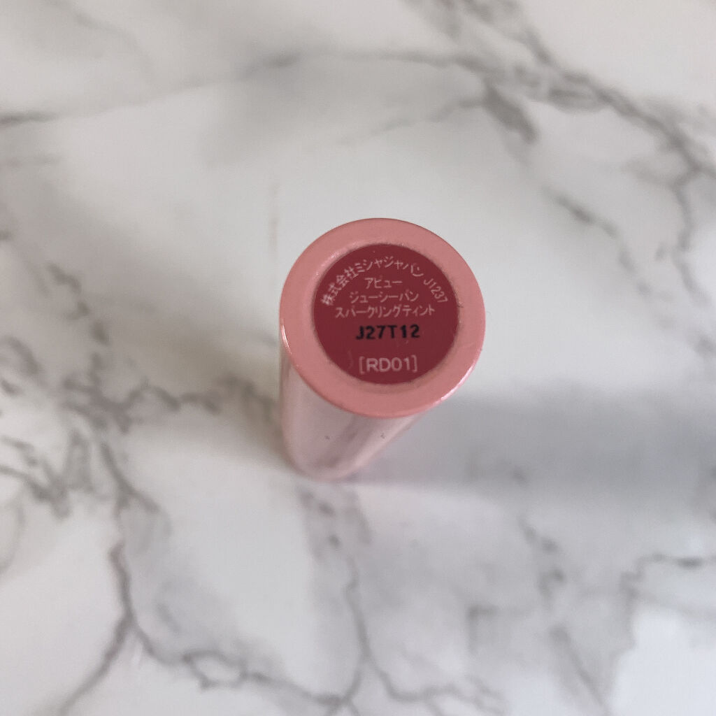 アピュー ジューシーパン スパークリングティント/A’pieu/口紅を使ったクチコミ（2枚目）