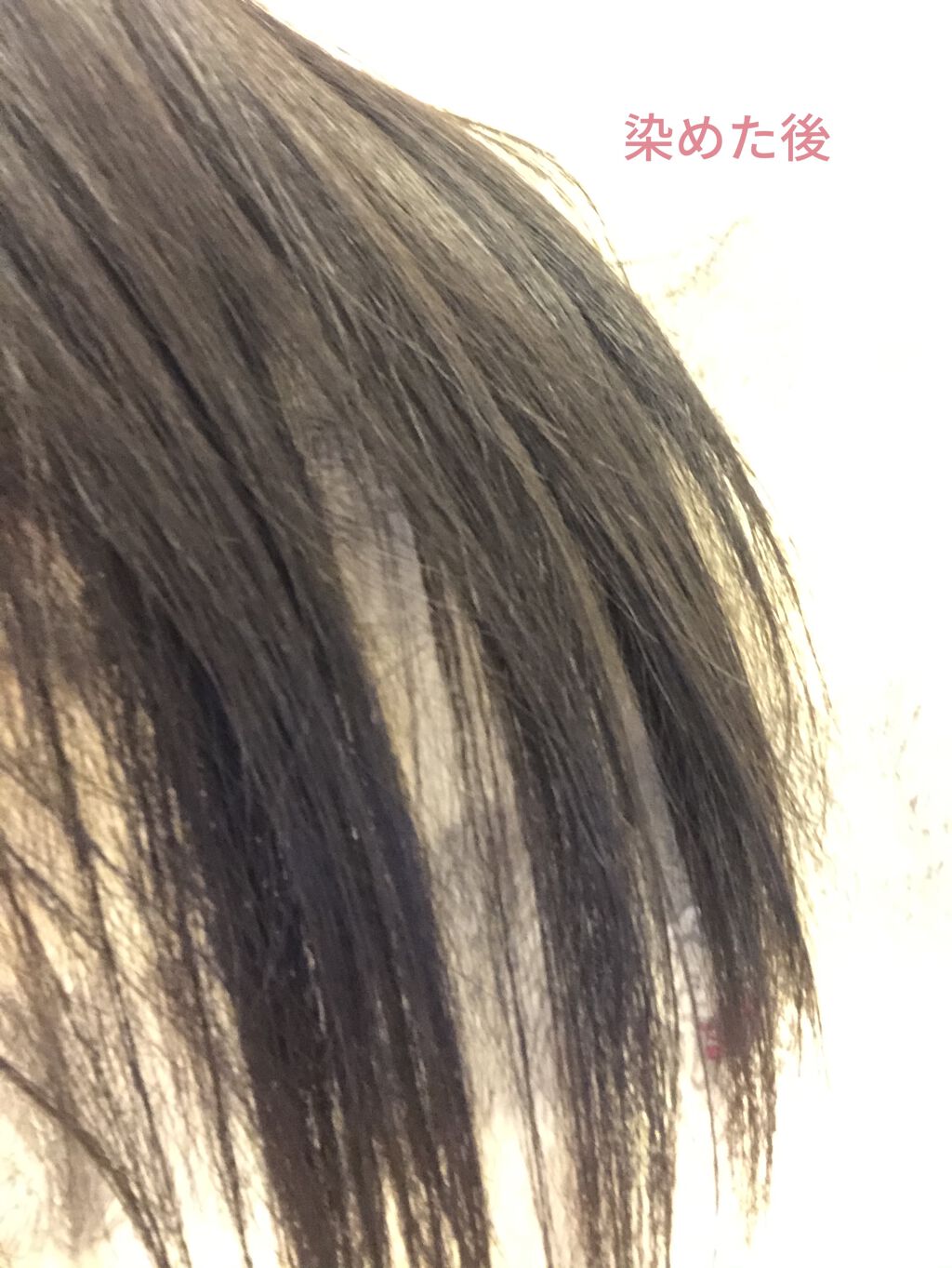 泡カラー ダークショコラ/リーゼ/ヘアカラーを使ったクチコミ（2枚目）