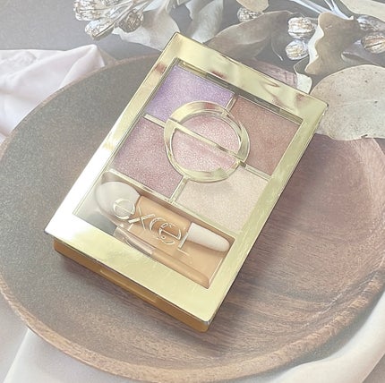 ファイブレイヤーズシャドウ N/excel/アイシャドウパレットを使ったクチコミ(2枚目)