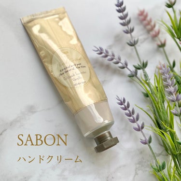 ハンドクリーム パチュリ・ラベンダー・バニラ 50ml/SABON/ハンドクリームを使ったクチコミ（1枚目）