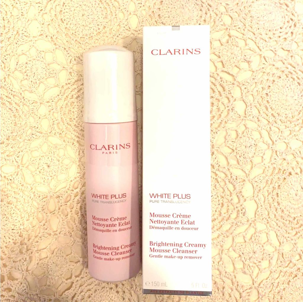 ホワイト-プラス ブライト クレンザー/CLARINS/洗顔フォームを使ったクチコミ（1枚目）