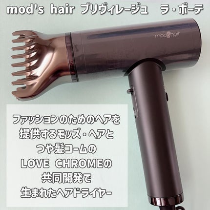 プリヴィレージュ  ラ・ボーテ (MHD-1210)/mod's hair/ドライヤーを使ったクチコミ(2枚目)