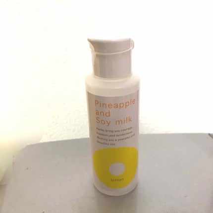 パイナップル豆乳ローション/鈴木ハーブ研究所/除毛クリームを使ったクチコミ(1枚目)