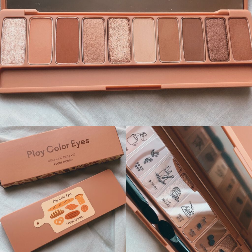 プレイカラー アイシャドウ/ETUDE/アイシャドウパレットを使ったクチコミ（1枚目）