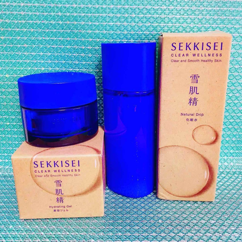 クリアウェルネス ナチュラル ドリップ/雪肌精/化粧水を使ったクチコミ（1枚目）