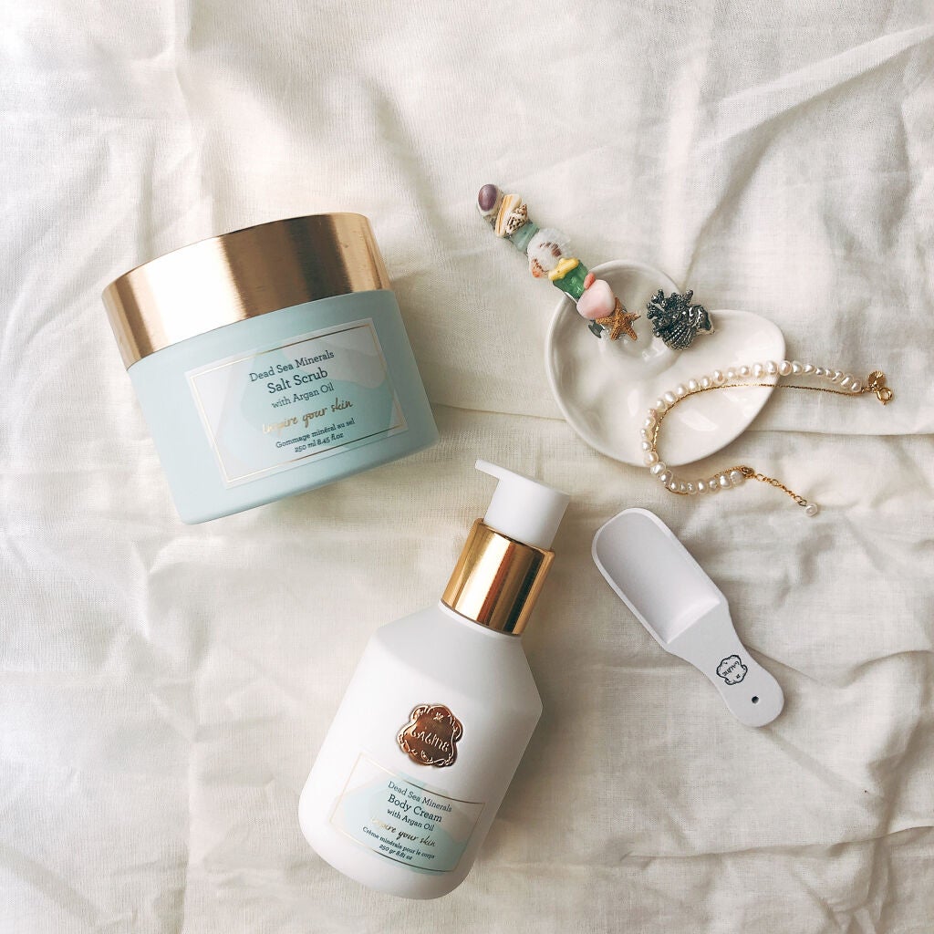 デッドシーミネラルズ ボディスクラブ/Laline/ボディスクラブを使ったクチコミ(1枚目)