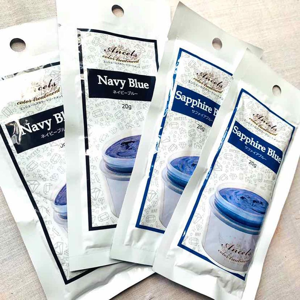 エンシェールズカラーバター サファイアブルー/エンシェールズ/ヘアカラーを使ったクチコミ（1枚目）