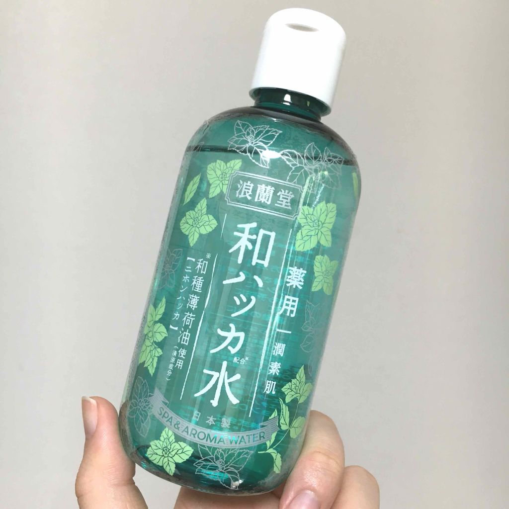 薬用和ハッカ水/潤素肌/ボディローションを使ったクチコミ(1枚目)