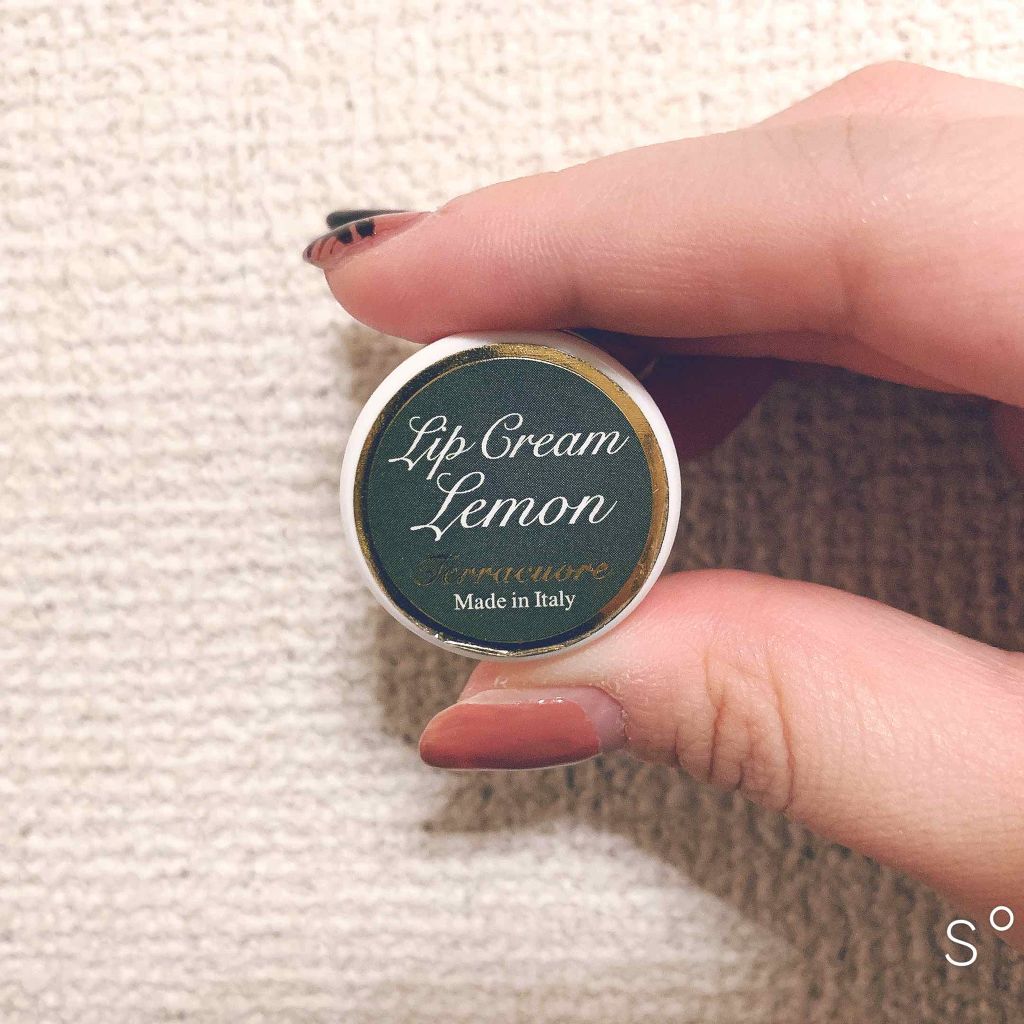 リップクリーム レモン/Terracuore/リップケアを使ったクチコミ（1枚目）