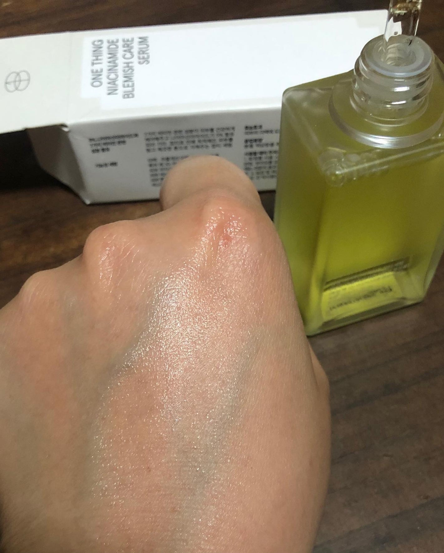 ナイアシンアミドブレミッシュケアセラム/ONE THING/美容液を使ったクチコミ(6枚目)