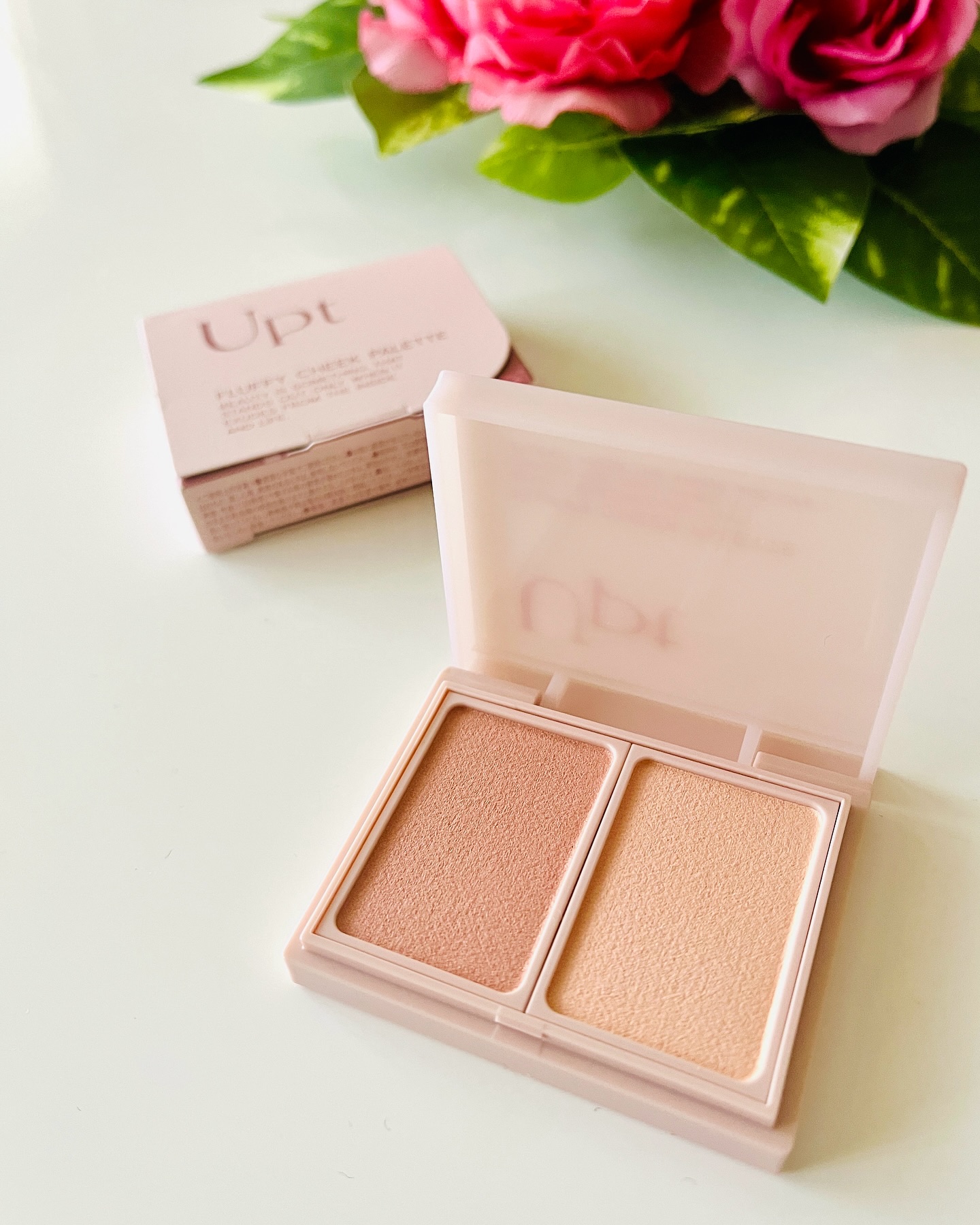 Upt FLUFFY CHEEK PALETTE /Upt/パウダーチークを使ったクチコミ（1枚目）
