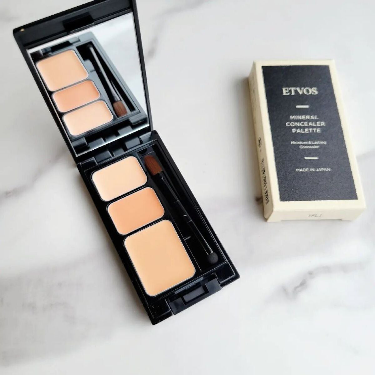 ミネラルコンシーラーパレット/エトヴォス/パレットコンシーラーを使ったクチコミ(6枚目)