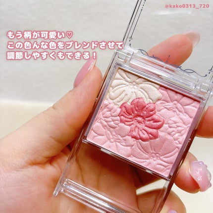 グロウフルールチークス/キャンメイク/パウダーチークを使ったクチコミ(2枚目)