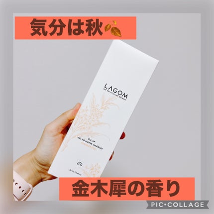 ラゴム ジェルトゥウォーター クレンザー(朝用洗顔)/LAGOM /その他洗顔料を使ったクチコミ(1枚目)