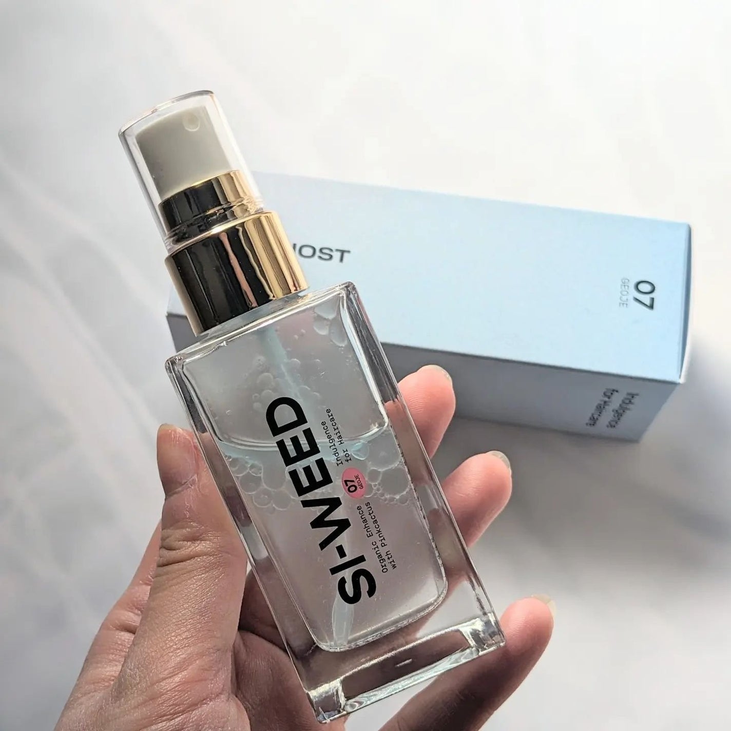 ORGANIC HAIR SI-WEED MIST/PINKGHOST/ヘアミストを使ったクチコミ(2枚目)