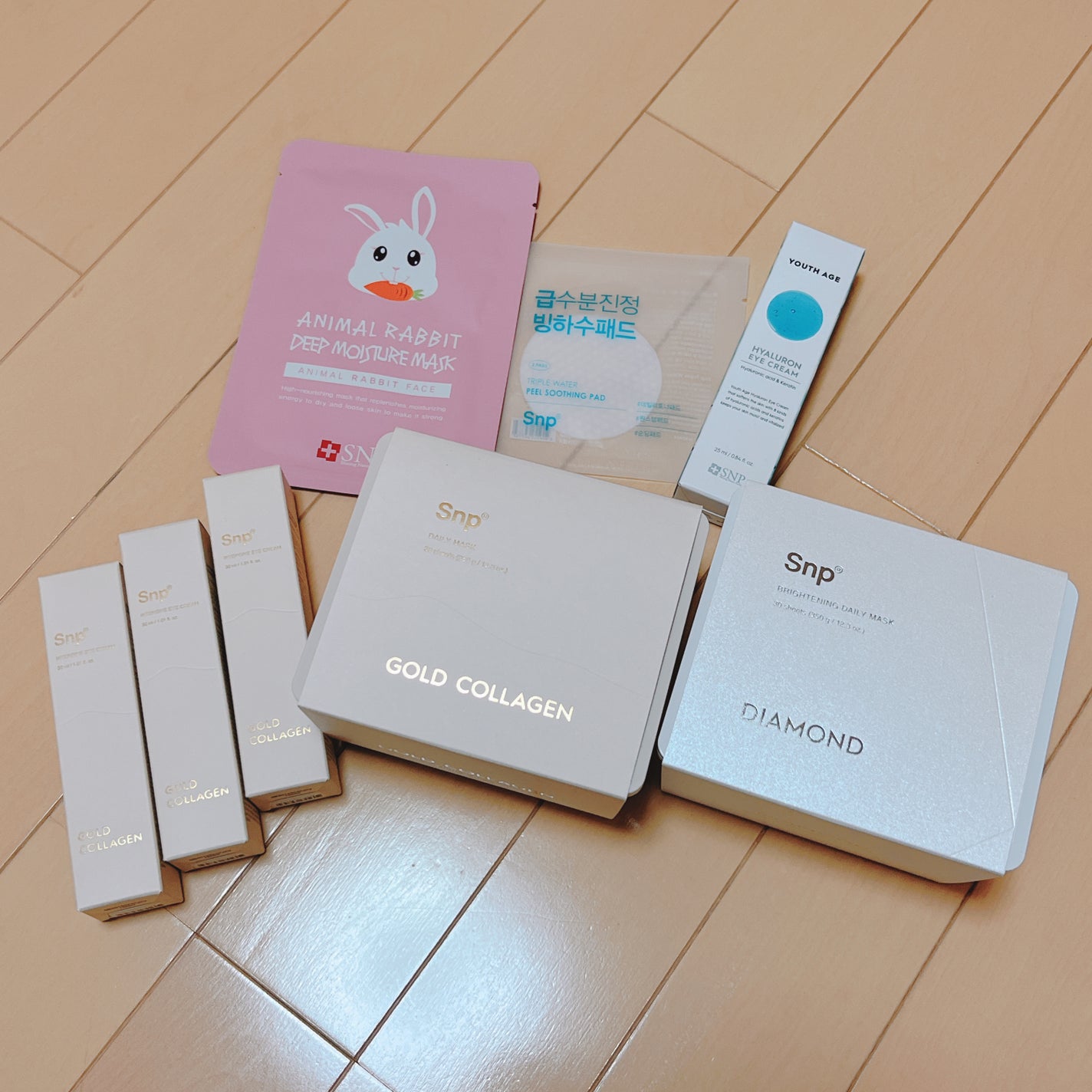 ゴールドコラーゲンデイリーマスク/SNP/シートマスク・パックを使ったクチコミ(1枚目)