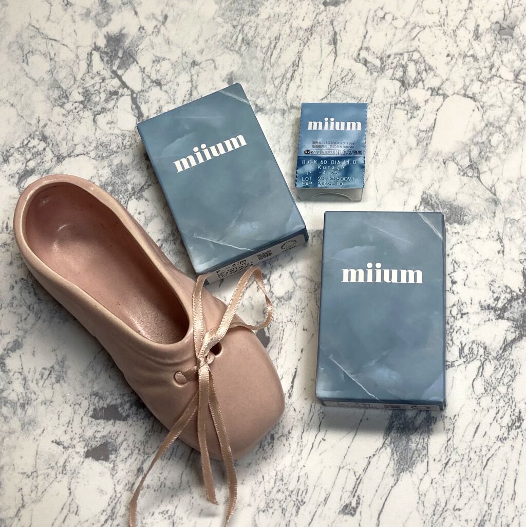 miium 1day/miium/ワンデー（１DAY）カラコンを使ったクチコミ（1枚目）