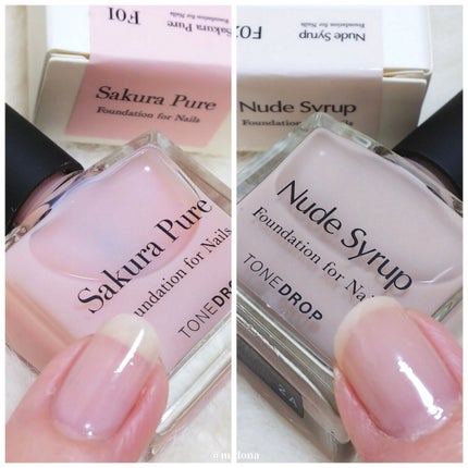 TONE DROP ネイルポリッシュ/D-UP/マニキュアを使ったクチコミ(5枚目)