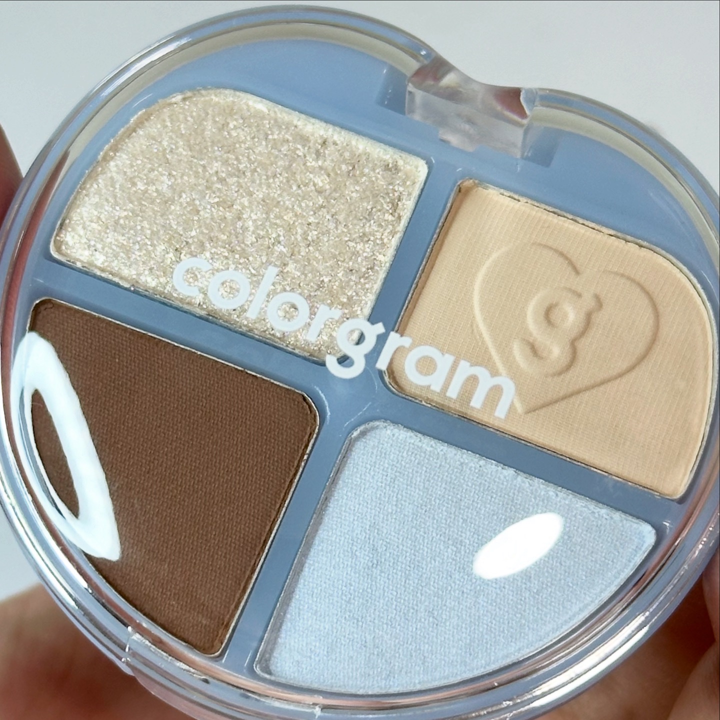 ティントリーアイパレット/Colorgram/アイシャドウパレットを使ったクチコミ（2枚目）