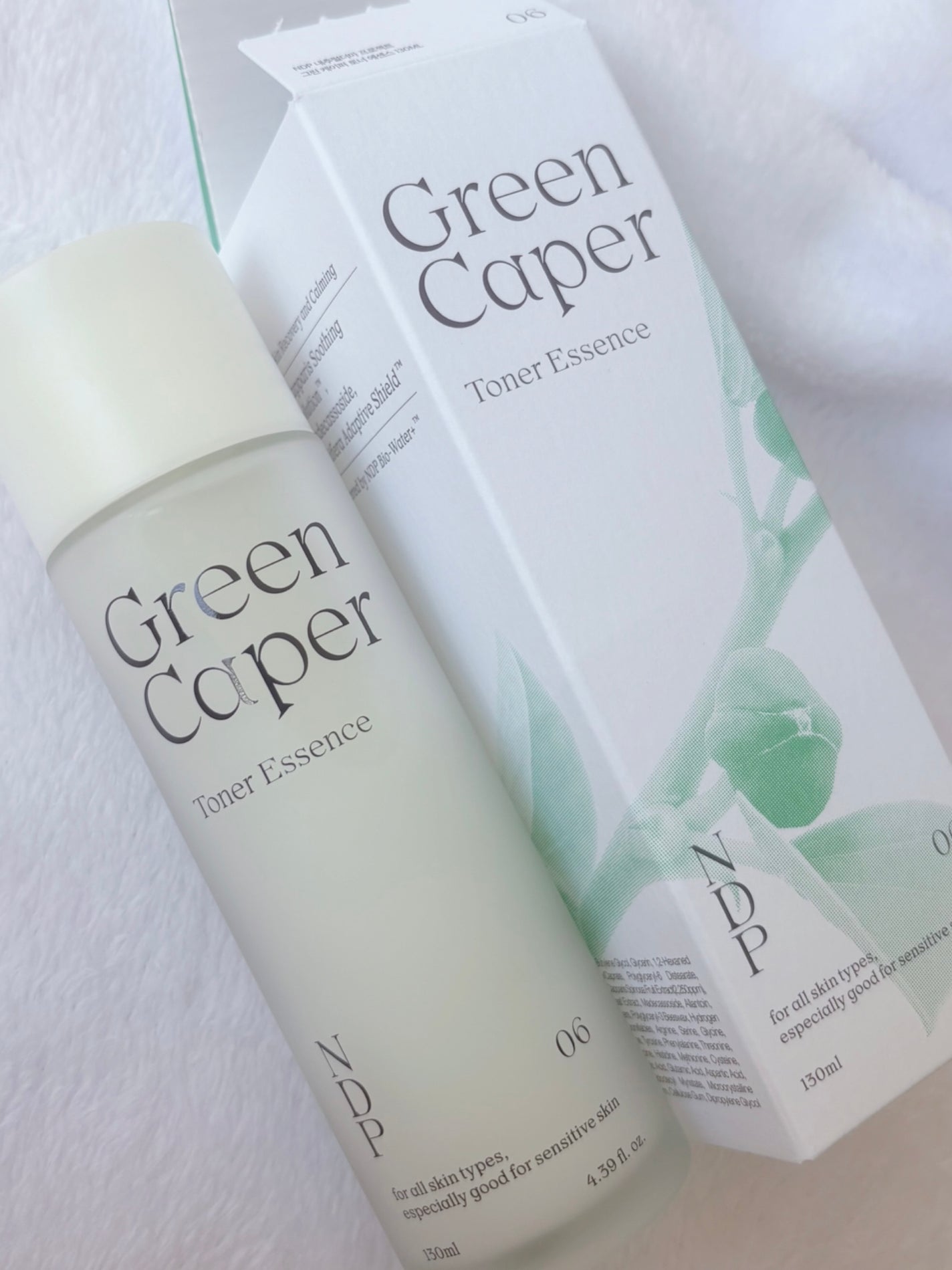 Green Caper Toner Essence/NATURAL DERMA PROJECT/化粧水を使ったクチコミ(3枚目)