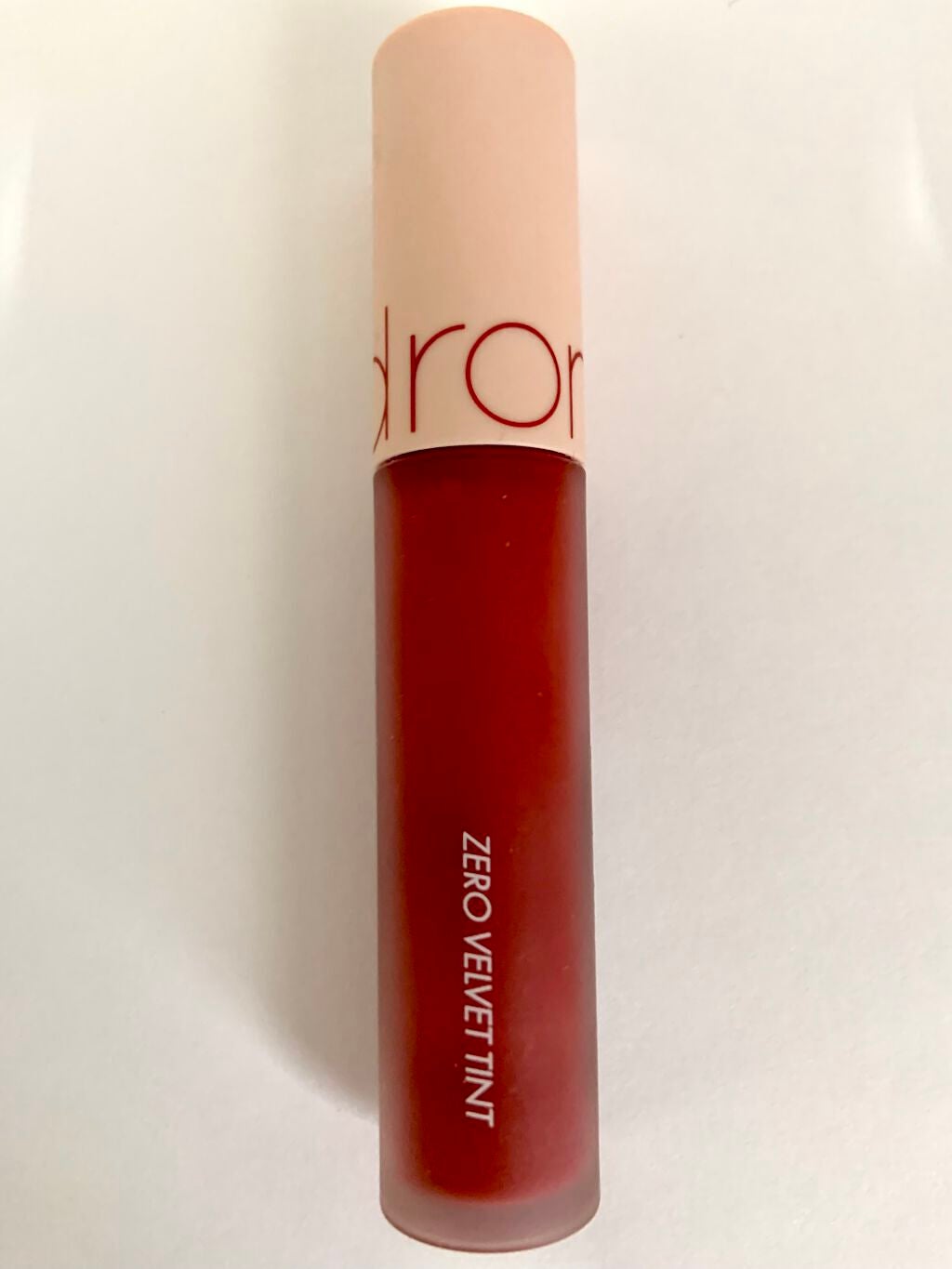 ゼロベルベットティント/rom&nd/リップティントを使ったクチコミ(1枚目)