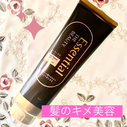 THE BEAUTY 髪のキメ美容プレミアムトリートメント<モイストリペアプレミアム>/エッセンシャル/洗い流すヘアトリートメントを使ったクチコミ(1枚目)