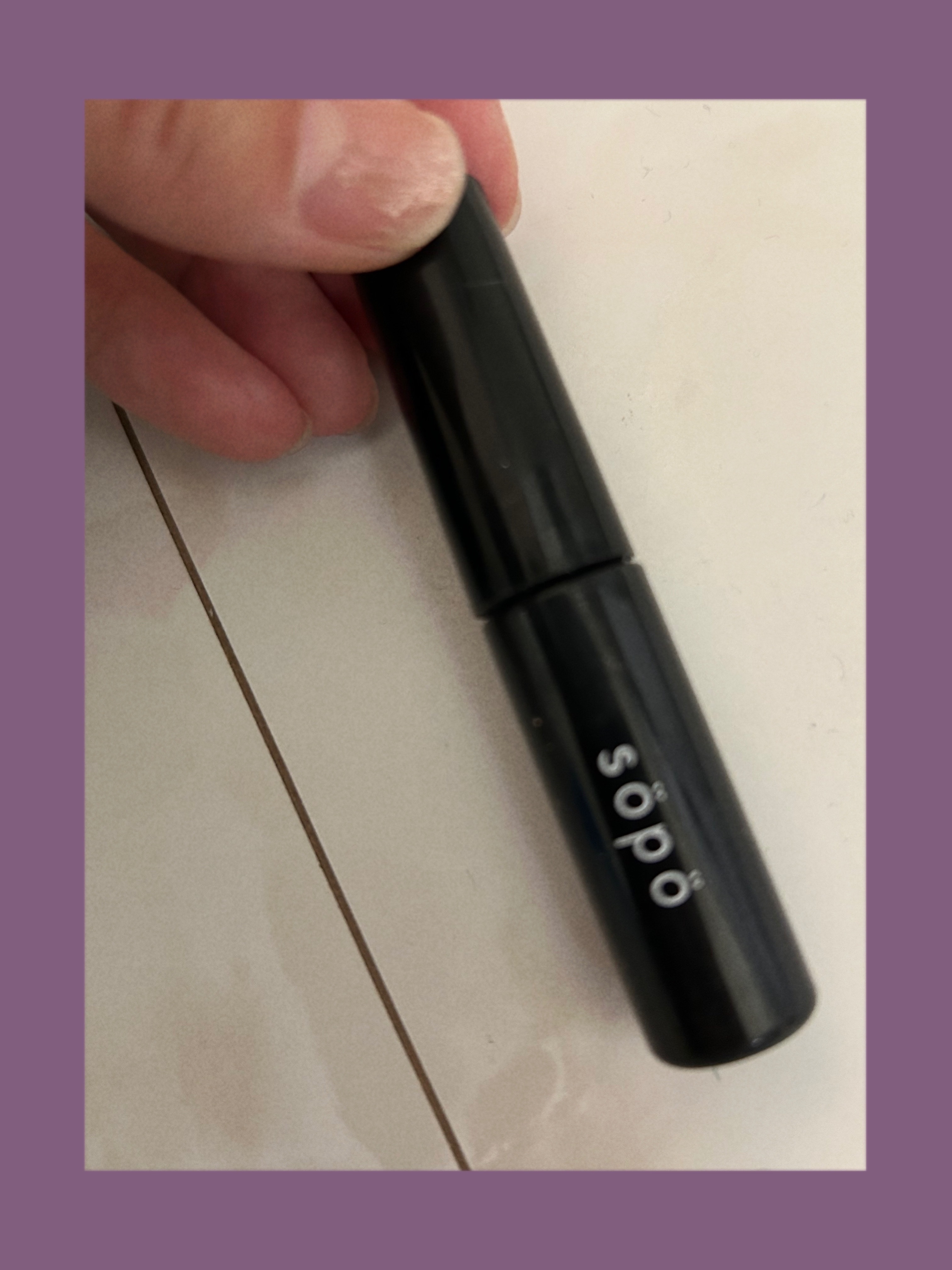 カラーマスカラ/sopo/マスカラを使ったクチコミ（1枚目）