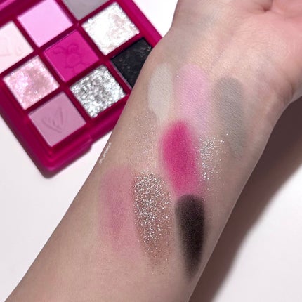 干支シリーズ卯年9色アイシャドウパレット/COLORKEY/アイシャドウパレットを使ったクチコミ(2枚目)