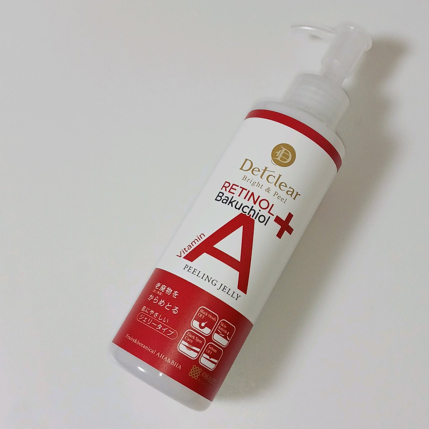 DETクリア ブライト&ピール ピーリングジェリー〈エイジングケアタイプ〉/Detclear/ピーリングを使ったクチコミ(1枚目)